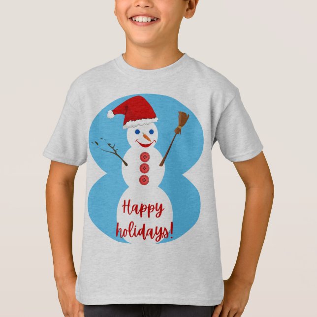 Snowman T-Shirt (Vorderseite)