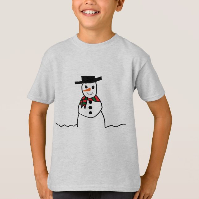 Snowman T-Shirt (Vorderseite)