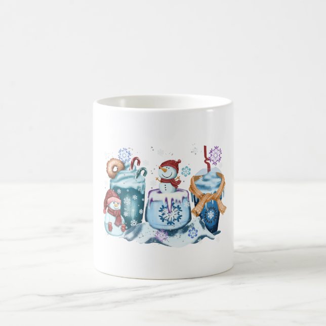 Snowman-Tasse Kaffeetasse (Mittel)