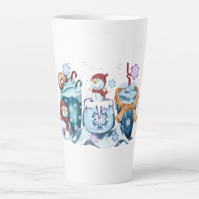 Snowman-Tasse Milchtasse (Vorderseite)