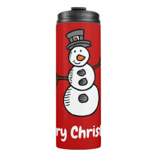 Snowman Thermosbecher