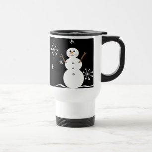 Snowman Travel Mug