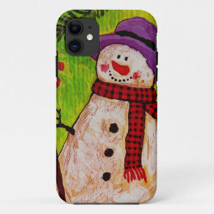 Snowman und Broom Case-Mate iPhone Hülle