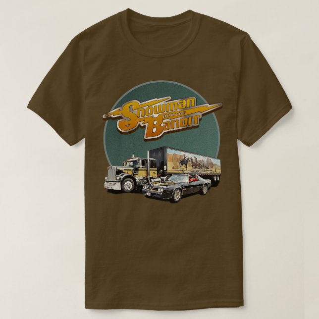 Snowman und der Bandit T-Shirt (Design vorne)