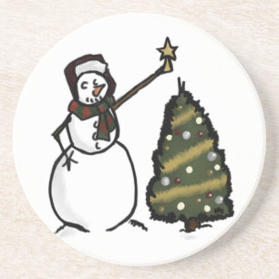 Snowman Untersetzer