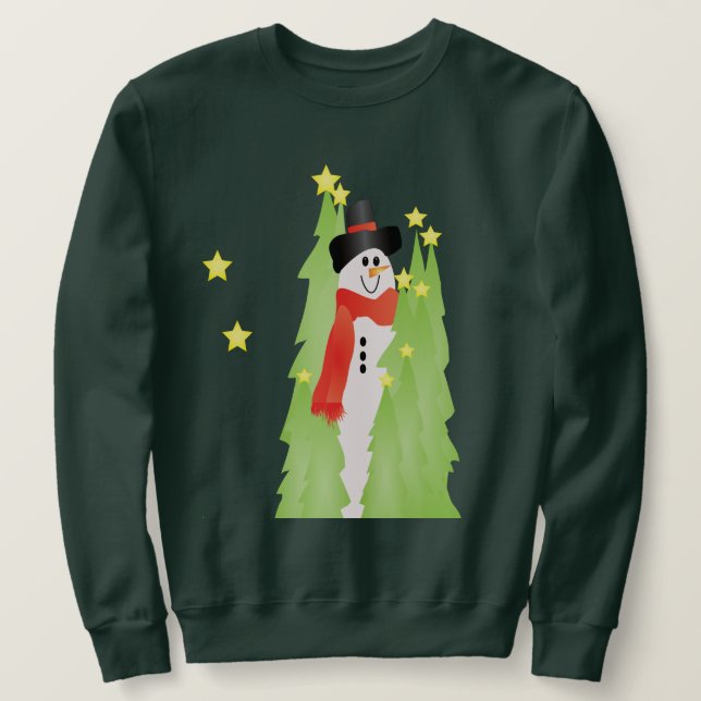 Snowman-Urlaubsprojekt Sweatshirt (Design vorne)