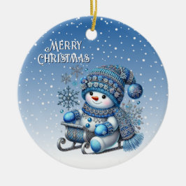 Snowman Weihnachtsschmuck