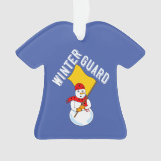 Snowman Winter Guard Ornement en métal