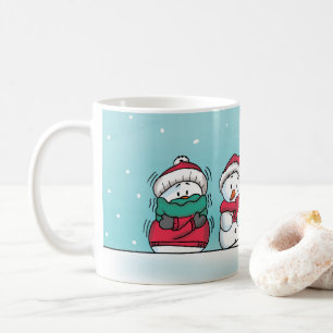 Snowman-Winter-Tasse - Entwürfe Gerda Steiner Kaffeetasse