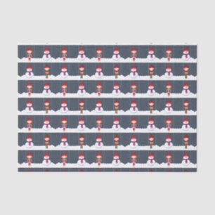 Snowman Winter Wonderland Seidenpapier