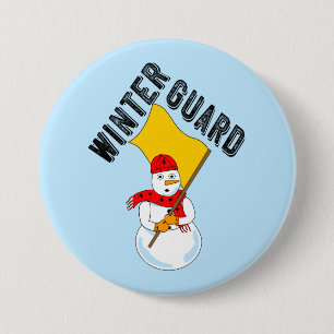 Snowman Wintergarde Button