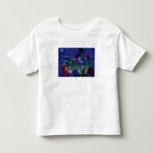 Snowman Wintertime Reading Art Kleinkind T-shirt