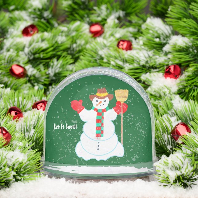 Snowman With Text Schneekugeln (Weihnachten)