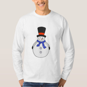 Snowman with top hat
