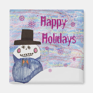 Snowmanmagnet Magnet