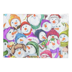 Snowmans Christmas Kissen Case Geschenk Kissenbezug