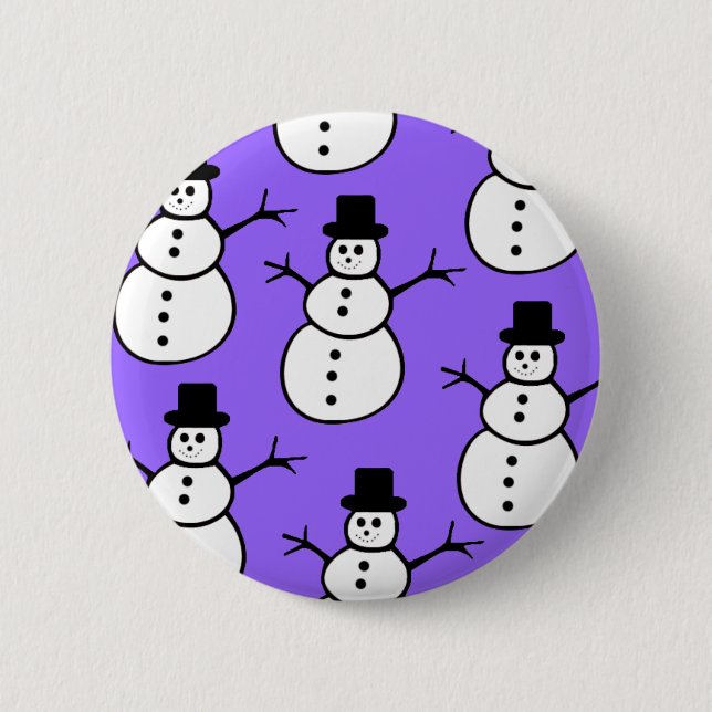Snowmen Button (Vorderseite)