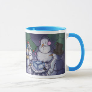 Snowmen-heraus Camping Tasse