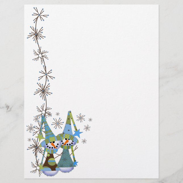 Snowmen Letterhead (Vorderseite)
