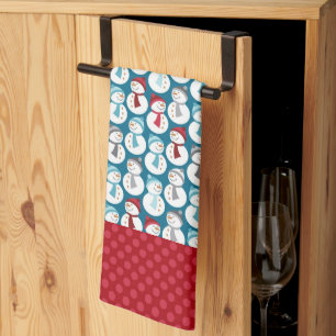 Snowmen Microfiber Küche Handtuch