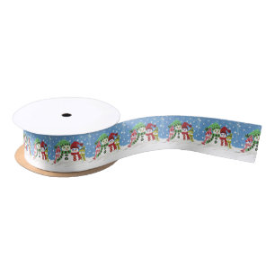 Snowmen Satinband