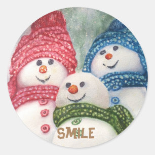 SNOWMEN Sticker