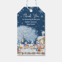 Snowmen Weihnachtsdusche