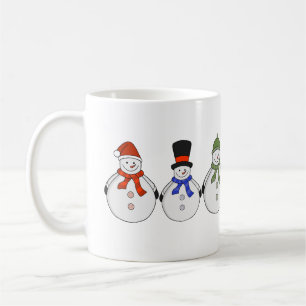 Snowmen Winter kommt Kaffeetasse