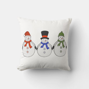 Snowmen Winter kommt Kissen