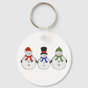 Snowmen Winter kommt Schlüsselanhänger