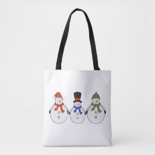 Snowmen Winter kommt Tasche