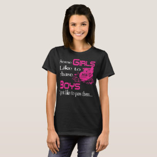 Snowmobile einige Mädchen mögen Jungen-T-Shirt T-Shirt