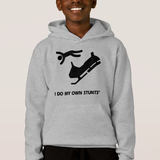 Snowmobile meine eigenen Bremsungen Hoodie (Vorderseite)