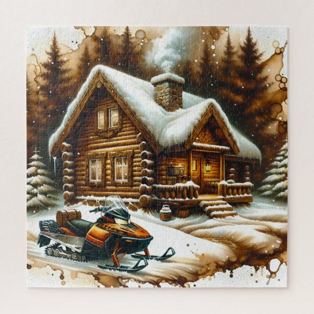 Snowmobile Puzzle (Vertikal)