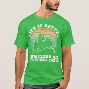Snowmobile Riding für Snowmobiler Premium 869 T-Shirt