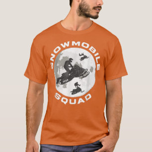 Snowmobile Squad Mountain Etreme Sport Fall Männer T-Shirt