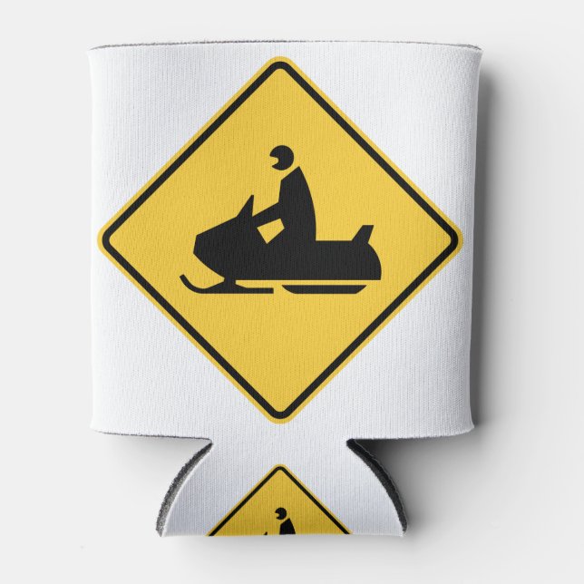Snowmobile-Symbol Dosenkühler (Vorderseite)