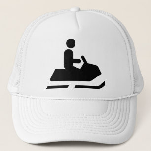 Snowmobile-Symbol-Hut Truckerkappe