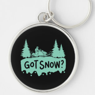 Snowmobiling - Got Snow Funny Snowmobiling Schlüsselanhänger