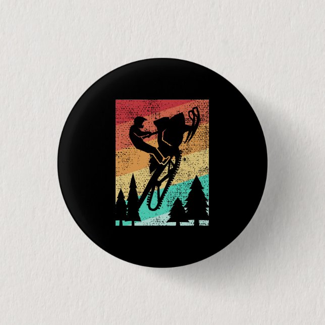Snowmobiling Snowmobilie Button (Vorderseite)
