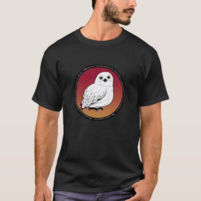 snowowlcircle Kopie T-Shirt (Vorderseite)