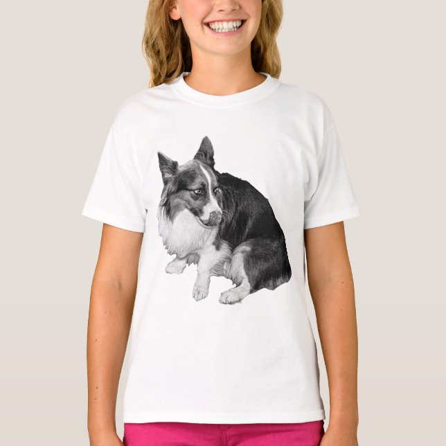 Snowpath Sitter Look T-Shirt (Vorderseite)