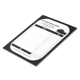 Snowpflügen Snow Plough Business Receiver Rechnung Notizblock
