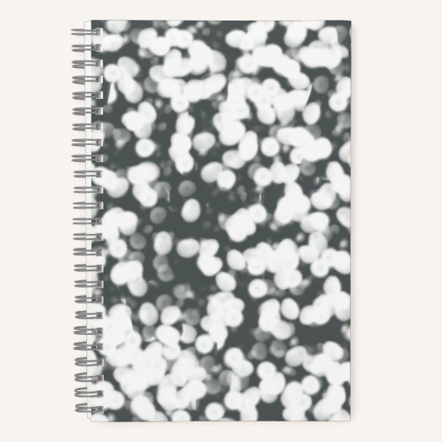 Snowstorm Spiral Notebook Notizbuch (Vorderseite)