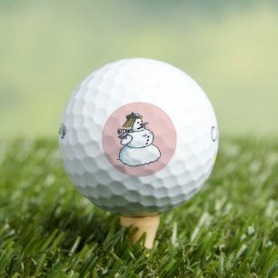 Snowwoman rose Callaway Warbird balles de golf 12