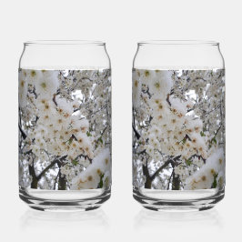 Snowy Blossom Drinkware Set Dosenglas