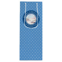 Snowy Bridge Watercolor Landschaft Weihnachten