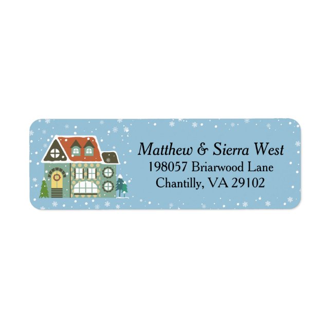 Snowy Christmas Holiday Zuhause (Vorne)