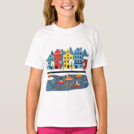 Snowy city T-Shirt