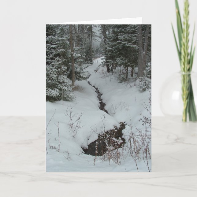 Snowy Creek Karte (Vorderseite)